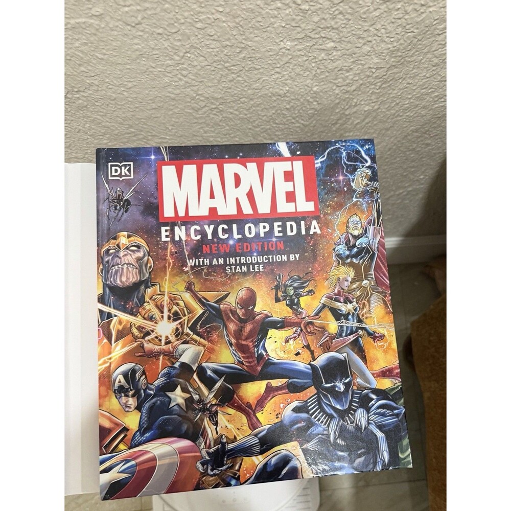 Marvel Encyclopedia New Edition Hardcover DK Stan Lee 2022 Illustr